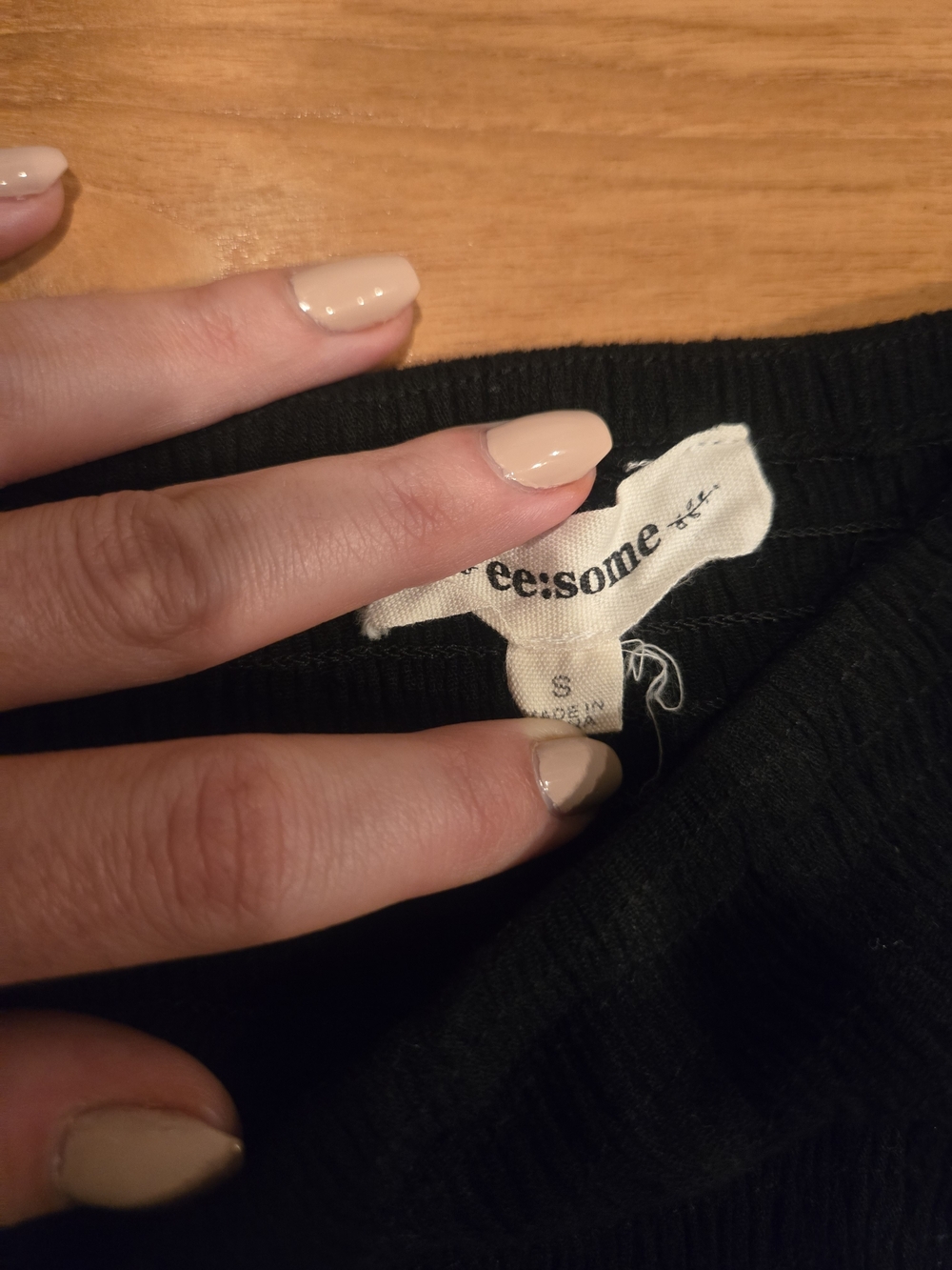 eesome Black Strapless Maxi Dress with Lace Panels - Picture 3 of 5